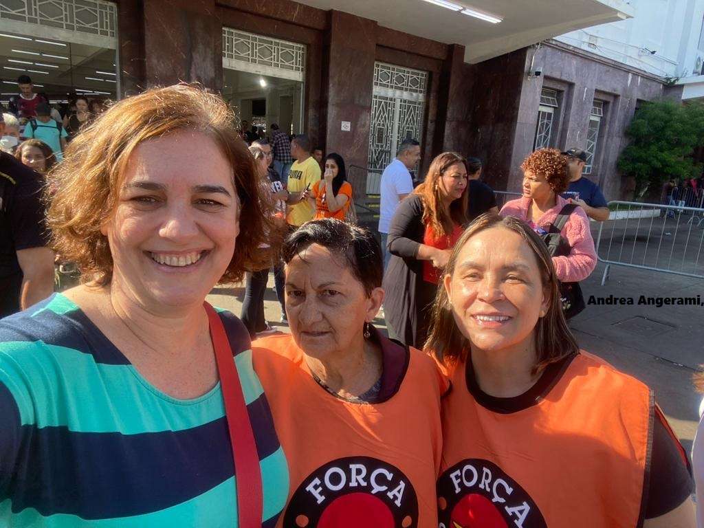 Panfletagem pelo fim da violência contra mulheres2