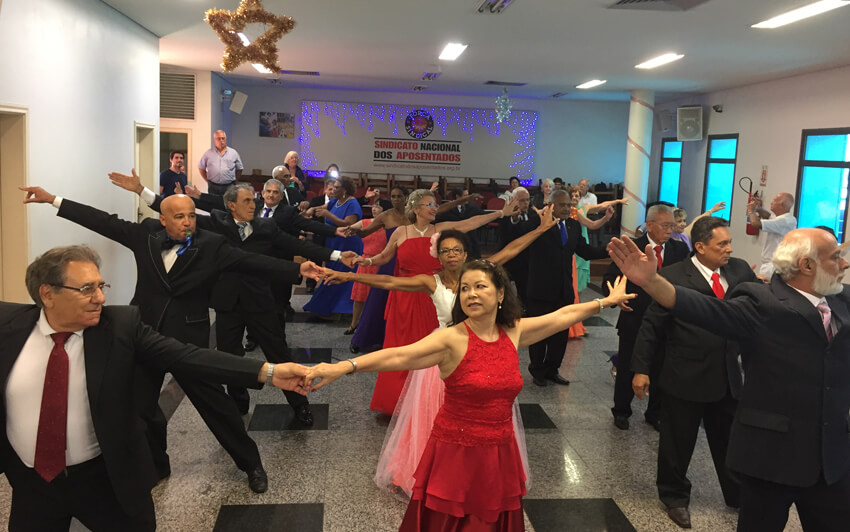 Festa de encerramento do curso de dança 2016