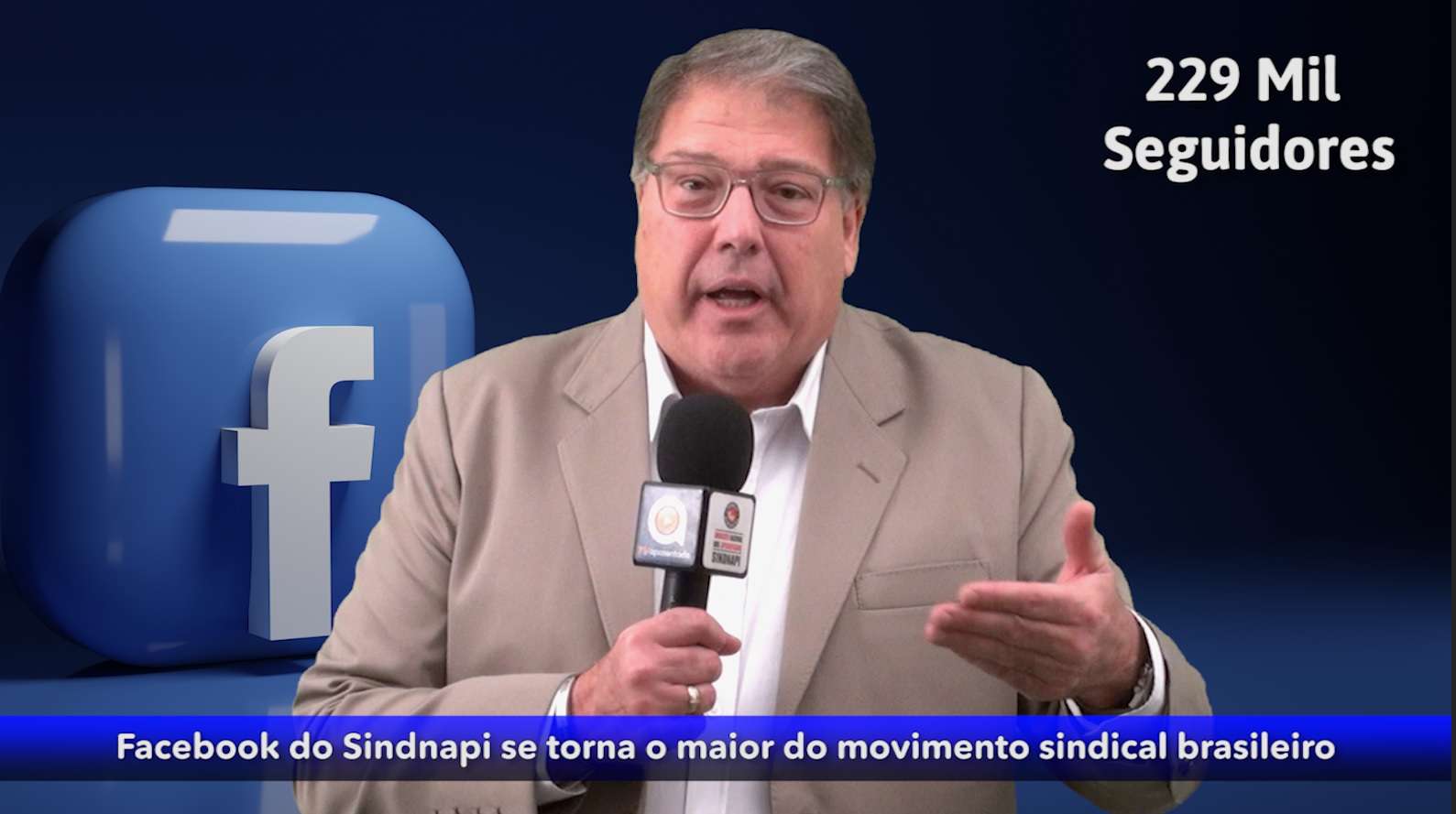 Facebook do Sindnapi se torna o maior do movimento sindical brasileiro 