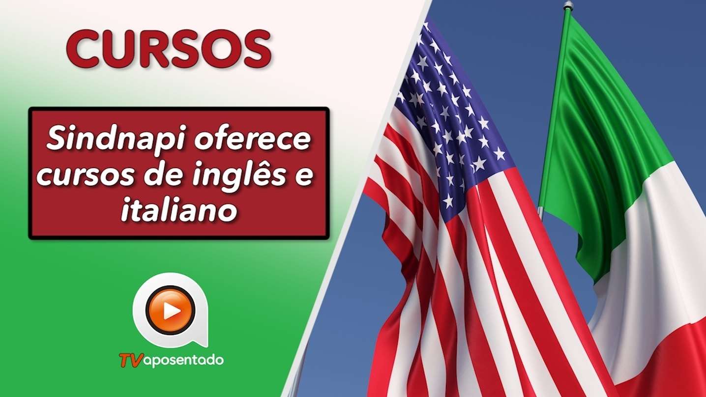 CURSOS | Sindnapi oferece cursos de inglês e italiano para sócios e dependentes