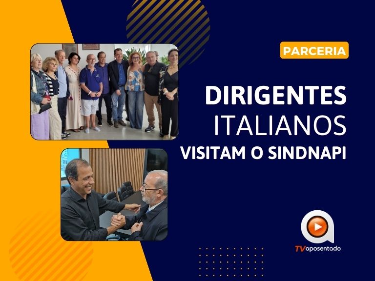  PARCERIA | Visita da Delegação Italiana 