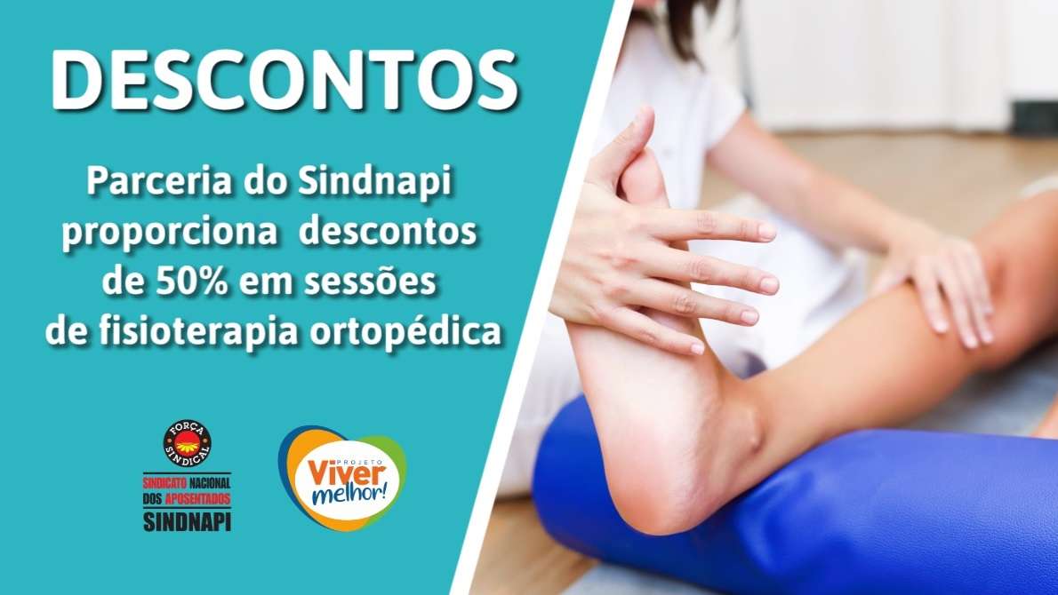 NOVIDADE | Descontos de 50% nas sessões de fisioterapia ortopédica