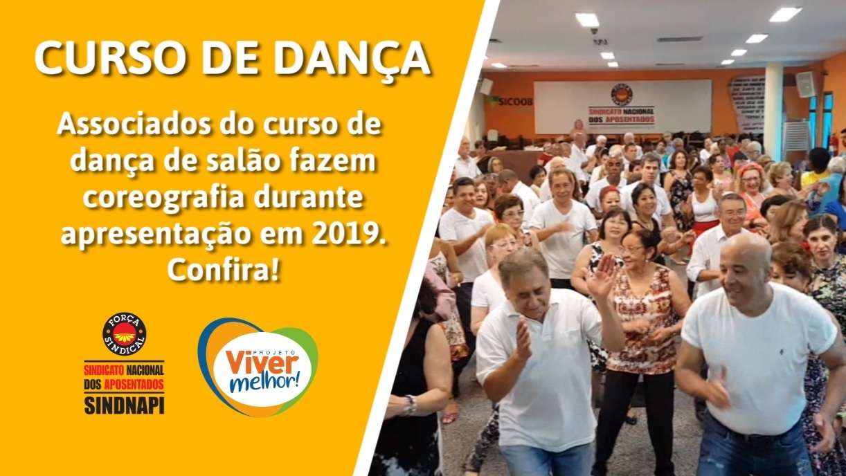 QUER APRENDER A DANÇAR? | O Sindnapi disponibiliza diversos cursos